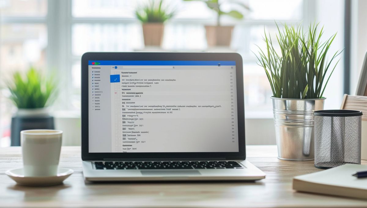 Interface de connexion au webmail de l'académie de Versailles sur ordinateur portable